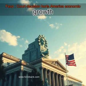 Artistic representation for Feuz : Court decision hurts America economic growth