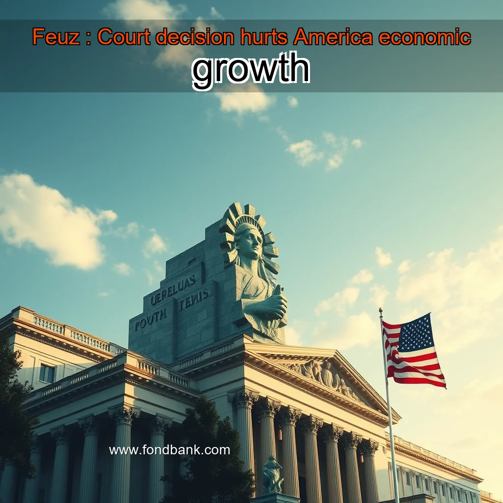 You are currently viewing Feuz : Court decision hurts America economic growth