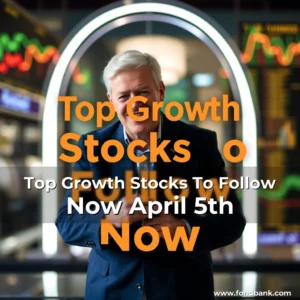Artistic representation for Top Growth Stocks To Follow Now April 5th