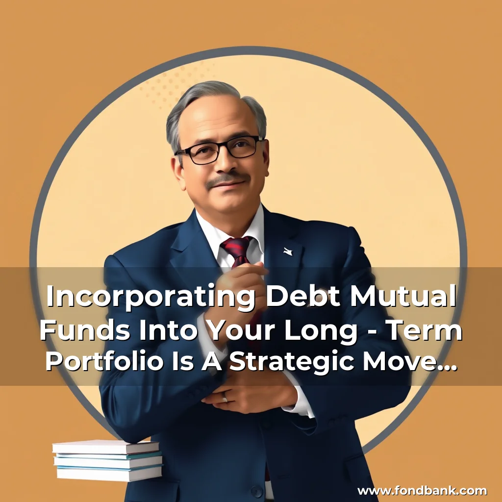 You are currently viewing Incorporating Debt Mutual Funds Into Your Long – Term Portfolio Is A Strategic Move That Can Offer Several Benefits.