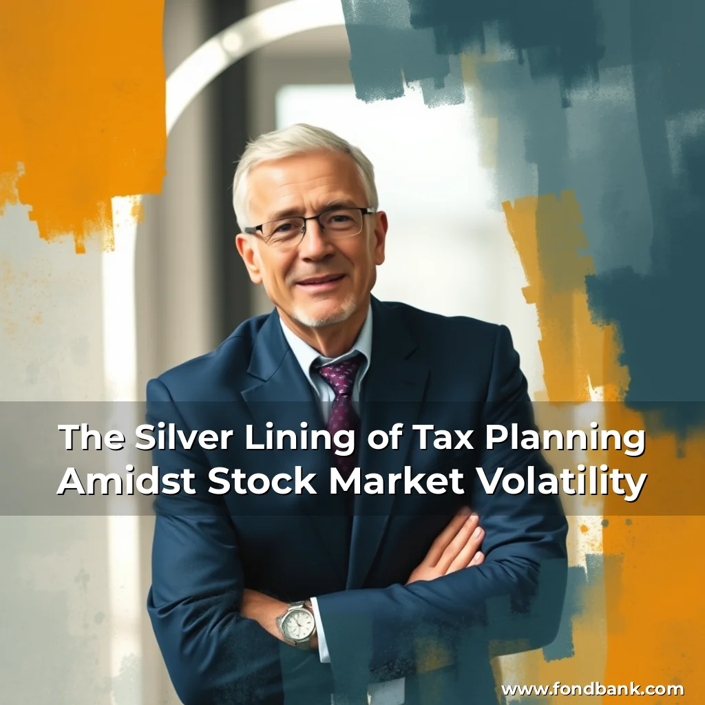 Read more about the article The Silver Lining of Tax Planning Amidst Stock Market Volatility