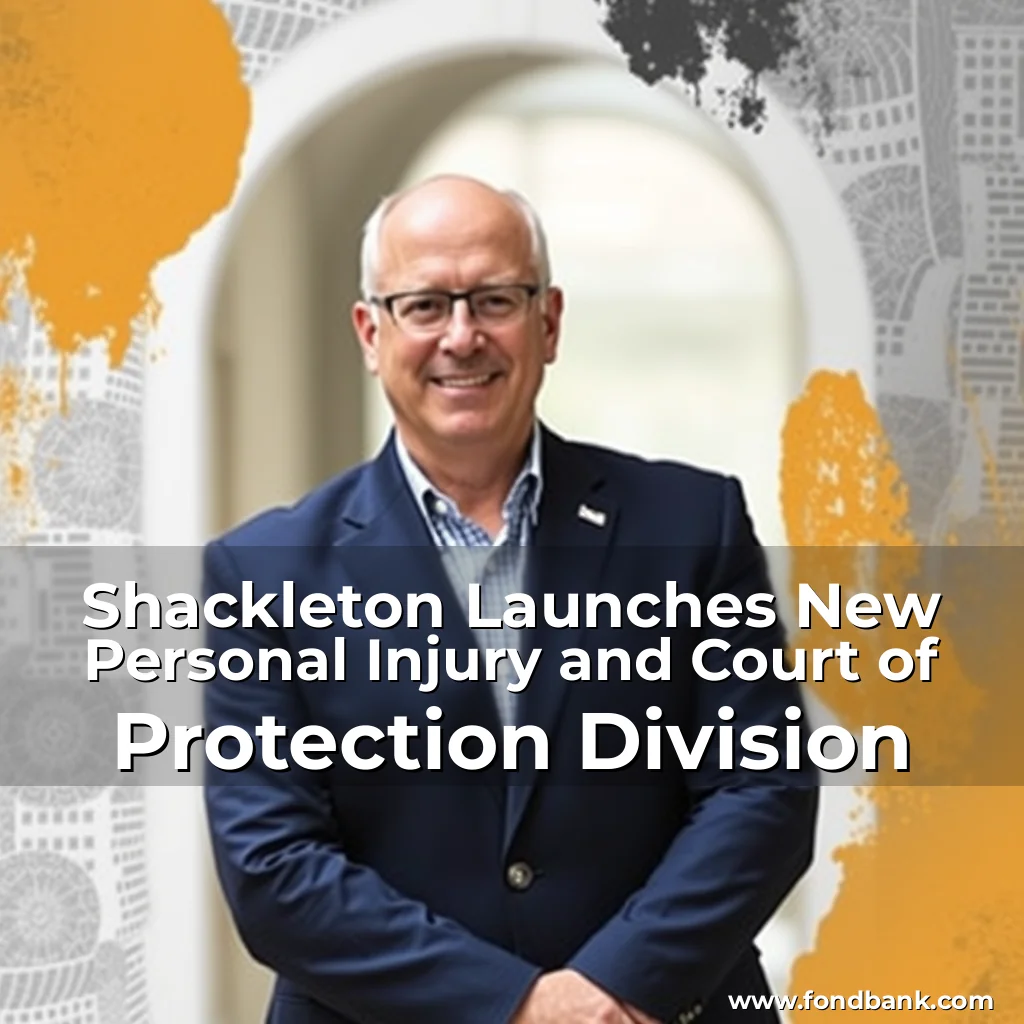 Artistic representation for Shackleton Launches New Personal Injury and Court of Protection Division