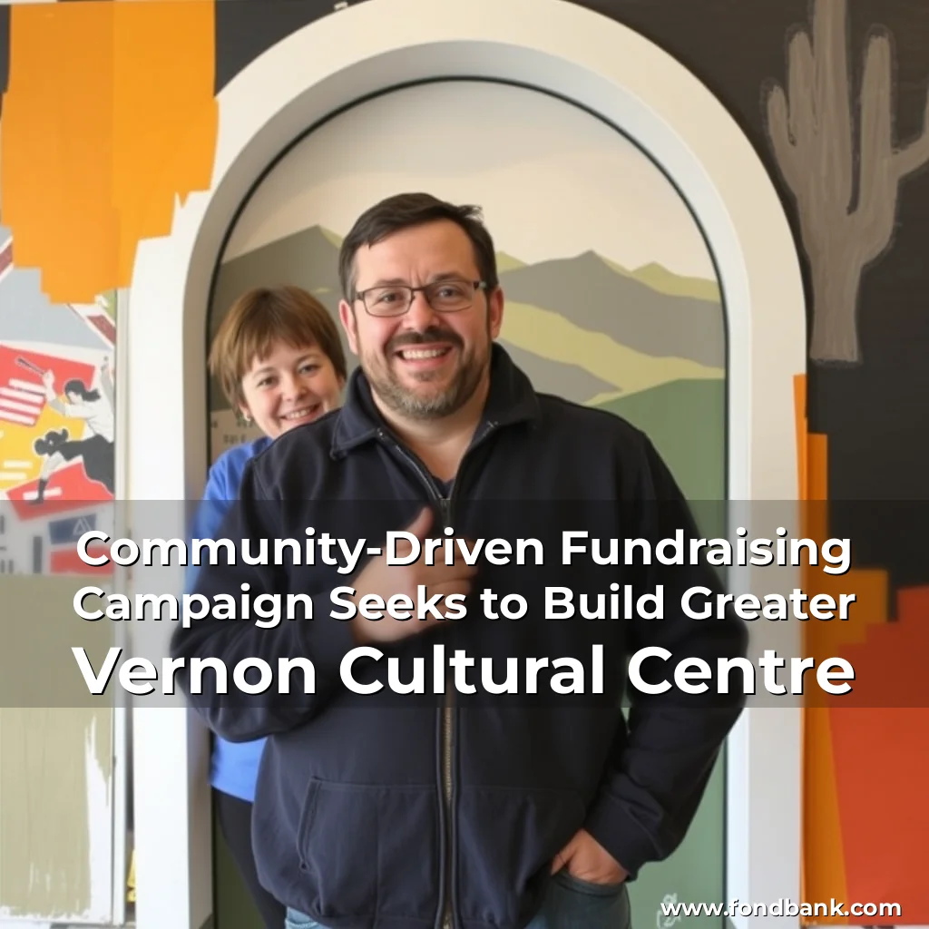Artistic representation for Community-Driven Fundraising Campaign Seeks to Build Greater Vernon Cultural Centre