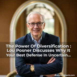 Artistic representation for The Power Of Diversification : Lou Posner Discusses Why It Your Best Defense In Uncertain Markets!