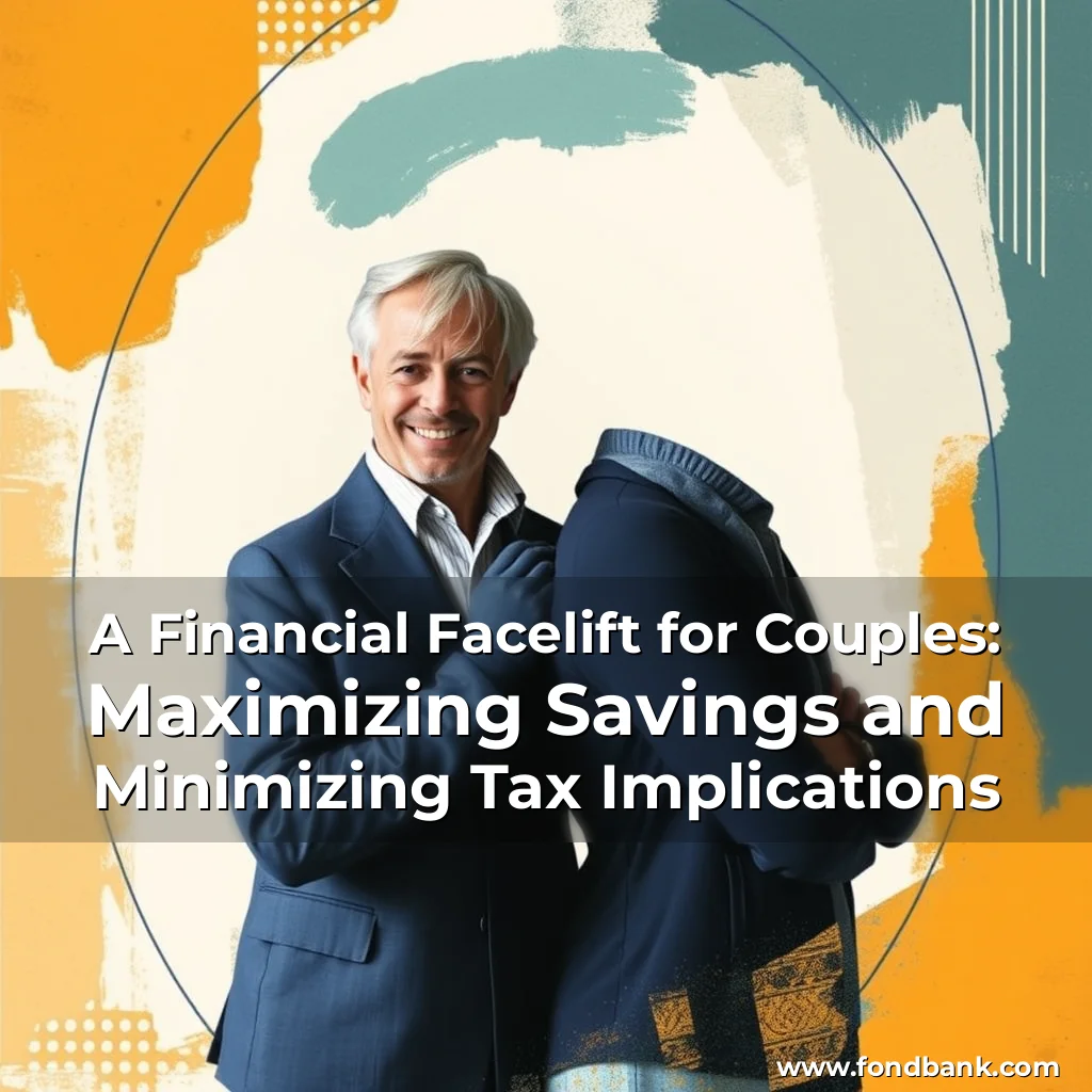 You are currently viewing A Financial Facelift for Couples: Maximizing Savings and Minimizing Tax Implications