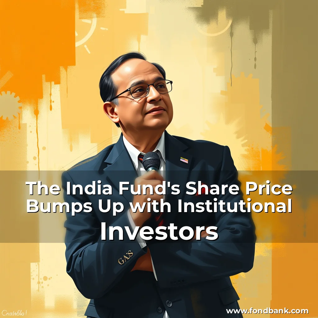 Read more about the article The India Fund’s Share Price Bumps Up with Institutional Investors