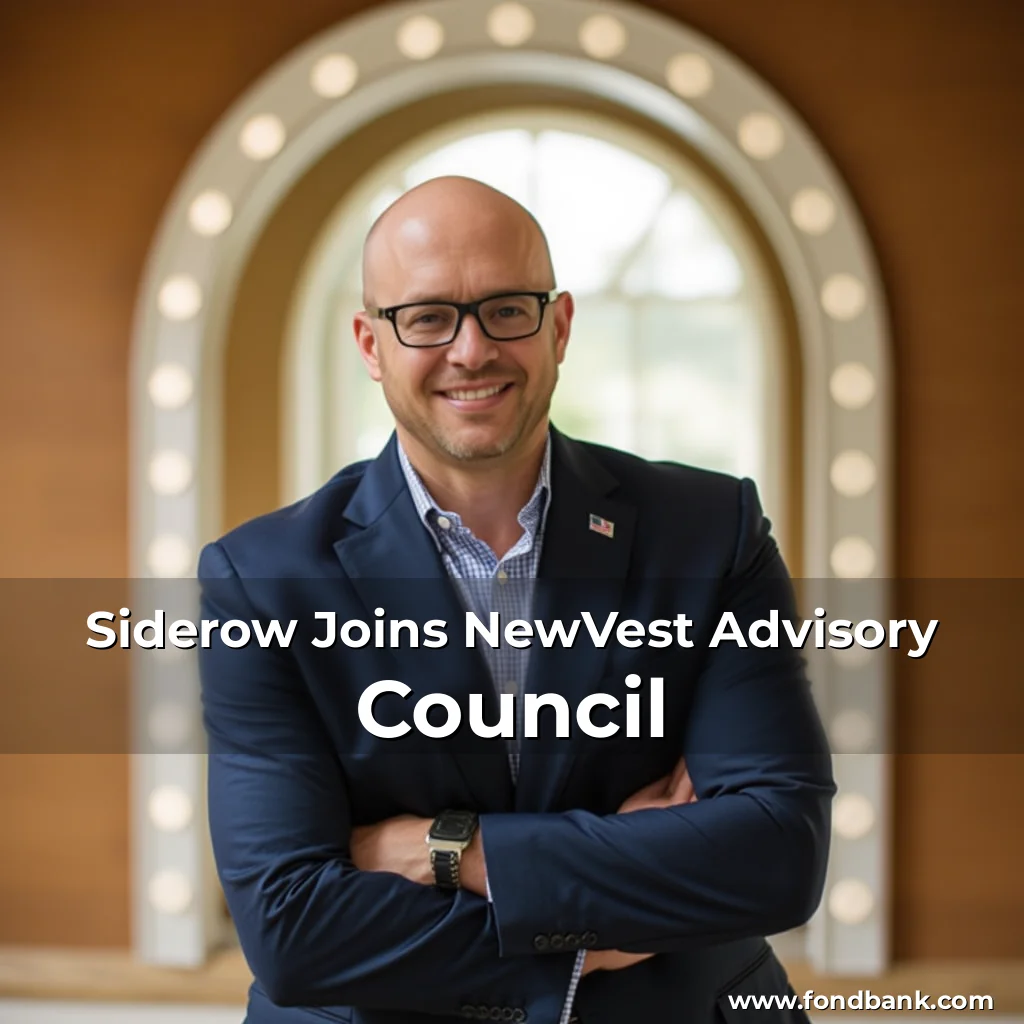 Read more about the article Siderow Joins NewVest Advisory Council