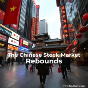 Artistic representation for The Chinese Stock Market Rebounds
