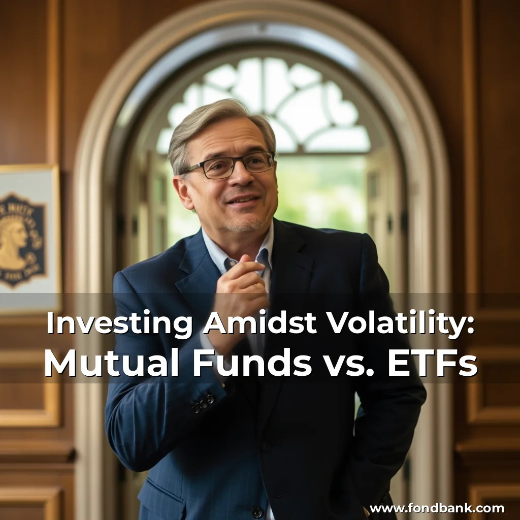 Read more about the article Investing Amidst Volatility: Mutual Funds vs. ETFs