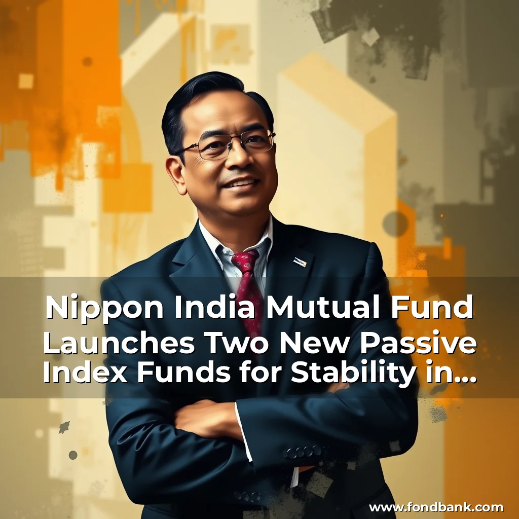 Read more about the article Nippon India Mutual Fund Launches Two New Passive Index Funds for Stability in Volatile Markets
