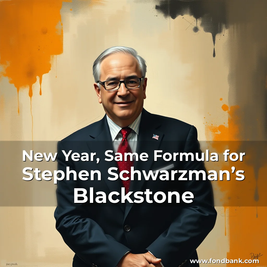 Read more about the article New Year, Same Formula for Stephen Schwarzman’s Blackstone