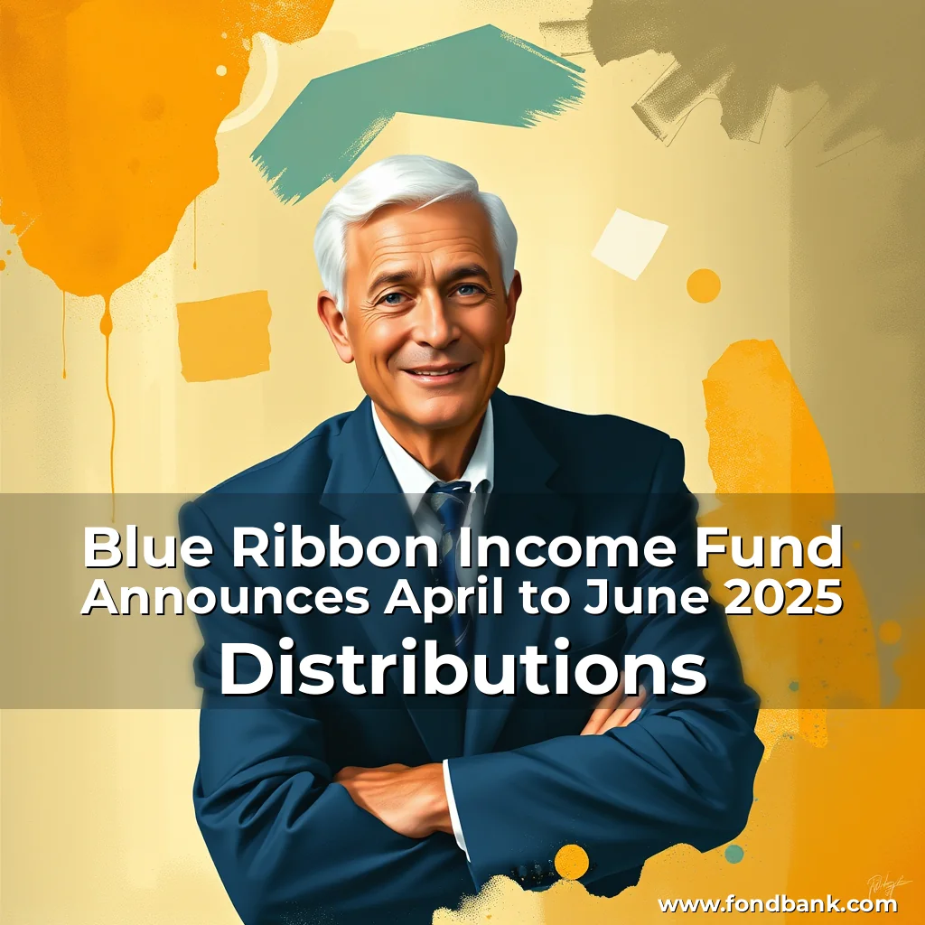Read more about the article Blue Ribbon Income Fund Announces April to June 2025 Distributions