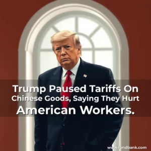 Read more about the article Trump Paused Tariffs On Chinese Goods, Saying They Hurt American Workers.