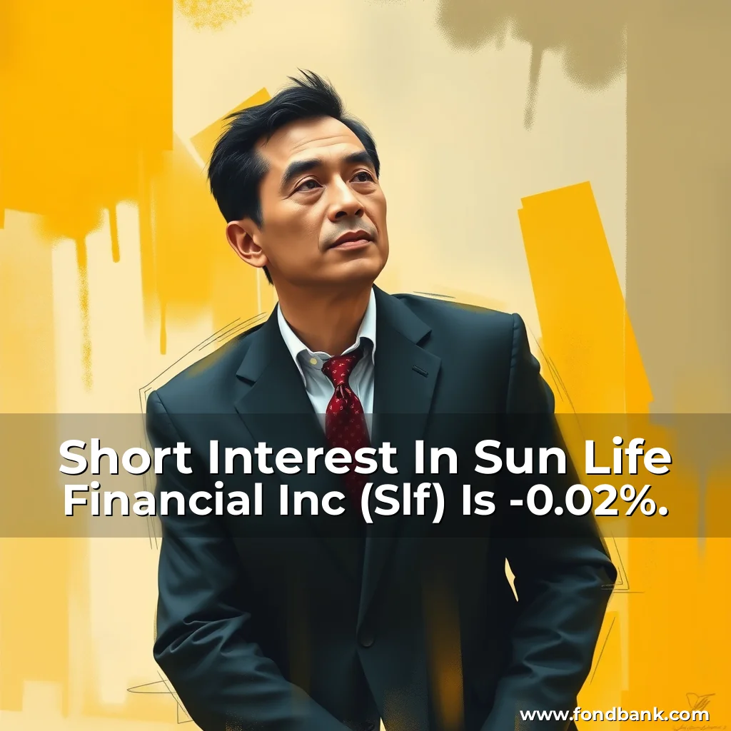 Read more about the article Short Interest In Sun Life Financial Inc (Slf) Is -0.02%.