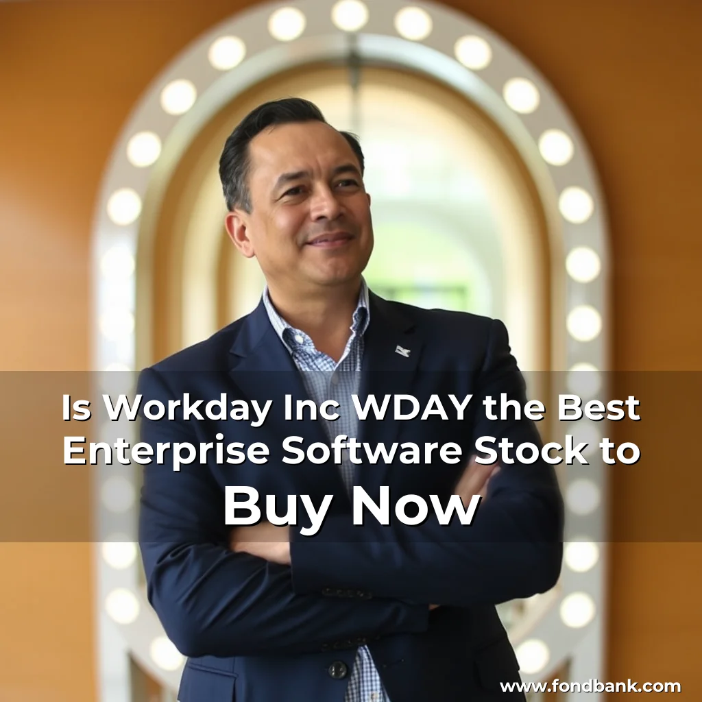 Artistic representation for Is Workday Inc WDAY the Best Enterprise Software Stock to Buy Now