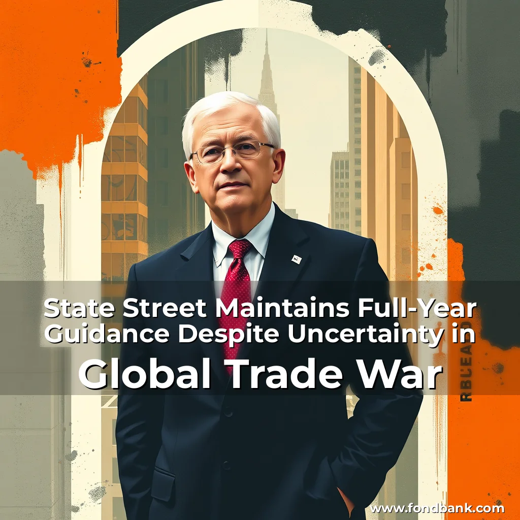 Read more about the article State Street Maintains Full-Year Guidance Despite Uncertainty in Global Trade War