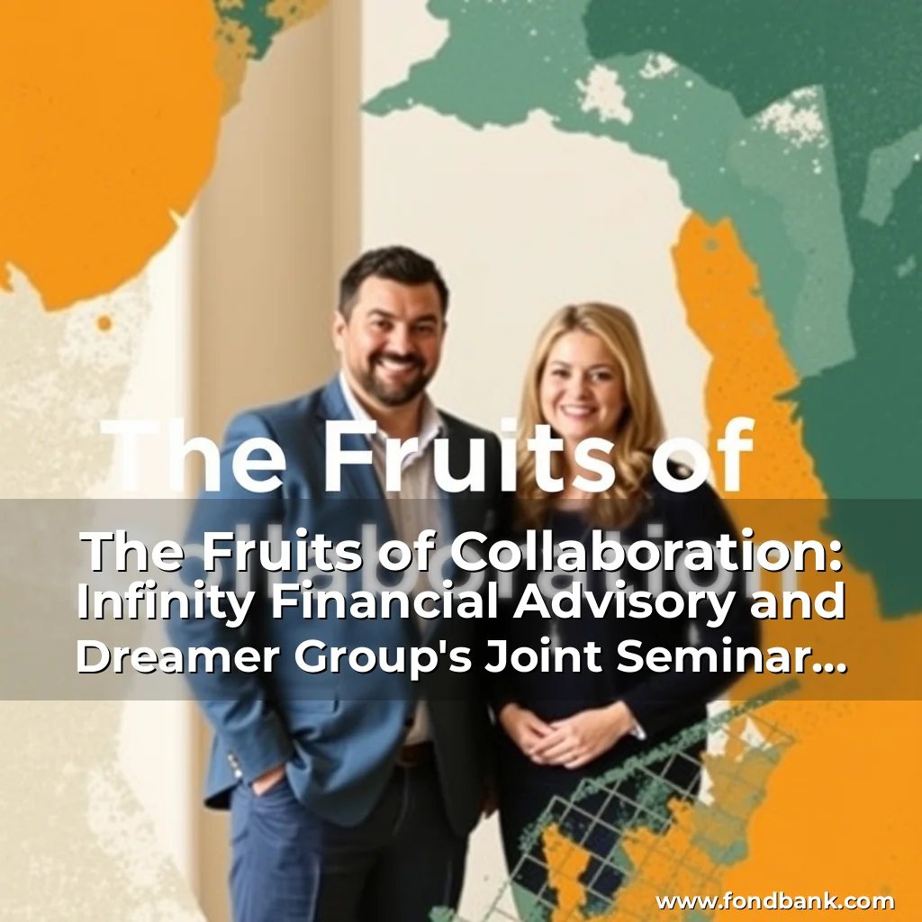 Artistic representation for The Fruits of Collaboration: Infinity Financial Advisory and Dreamer Group's Joint Seminar Series