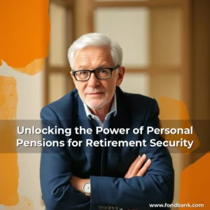 Artistic representation for Unlocking the Power of Personal Pensions for Retirement Security