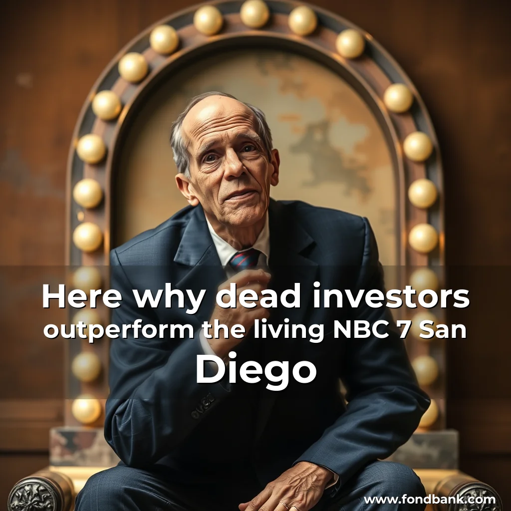 You are currently viewing Here why dead investors outperform the living  NBC 7 San Diego