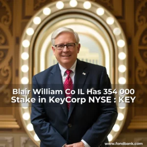 Read more about the article Blair William  Co  IL Has 354  000 Stake in KeyCorp  NYSE : KEY