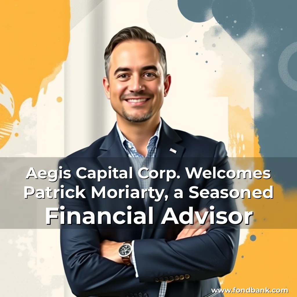 You are currently viewing Aegis Capital Corp. Welcomes Patrick Moriarty, a Seasoned Financial Advisor