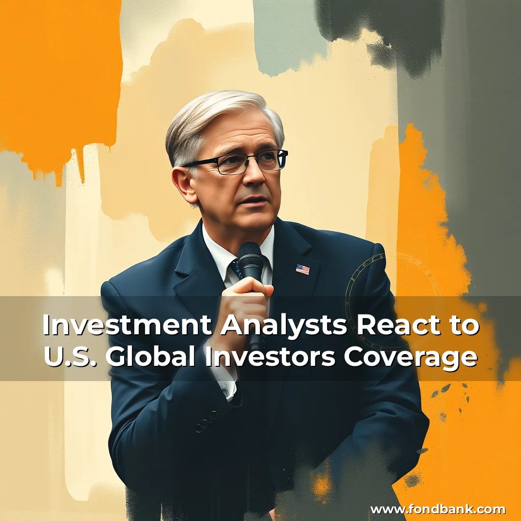 Read more about the article Investment Analysts React to U.S. Global Investors Coverage