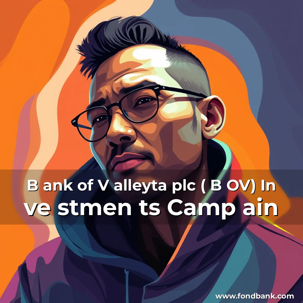 You are currently viewing B ank of V alleyta plc ( B OV) In ve stmen ts Camp ain