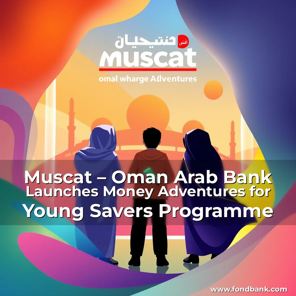 You are currently viewing Muscat – Oman Arab Bank Launches Money Adventures for Young Savers Programme