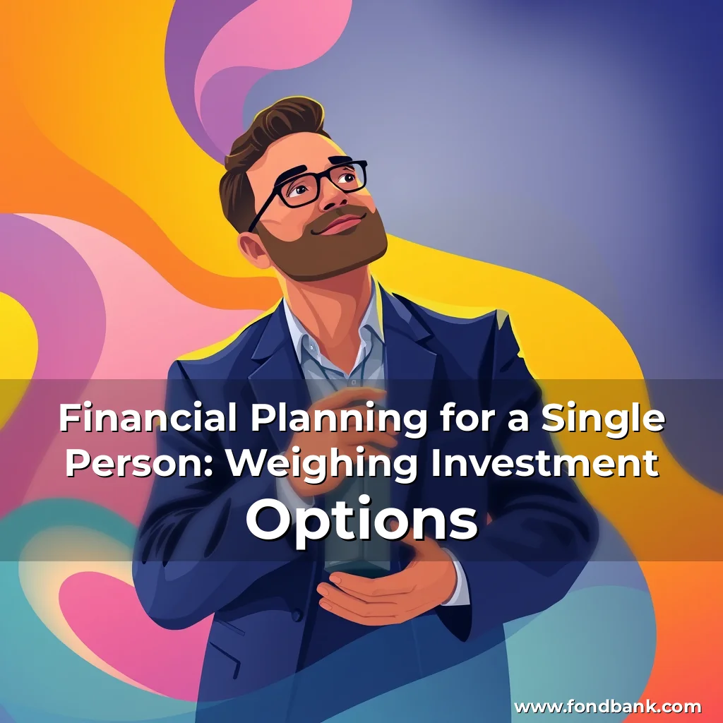 Read more about the article Financial Planning for a Single Person: Weighing Investment Options