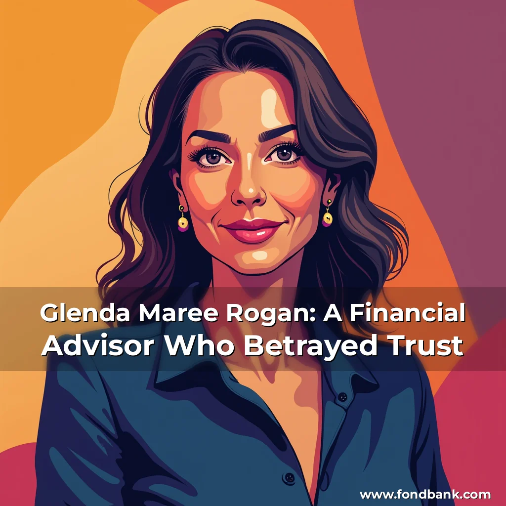 Artistic representation for Glenda Maree Rogan: A Financial Advisor Who Betrayed Trust
