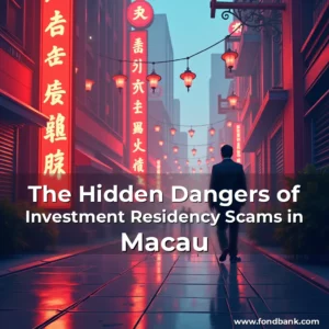 Artistic representation for The Hidden Dangers of Investment Residency Scams in Macau