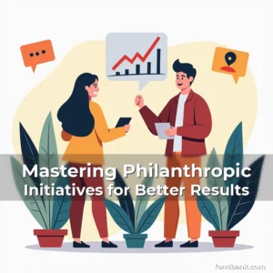 Artistic representation for Mastering Philanthropic Initiatives for Better Results