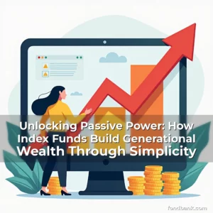 Artistic representation for Unlocking Passive Power: How Index Funds Build Generational Wealth Through Simplicity
