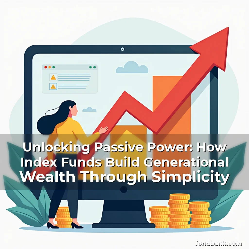 You are currently viewing Unlocking Passive Power: How Index Funds Build Generational Wealth Through Simplicity