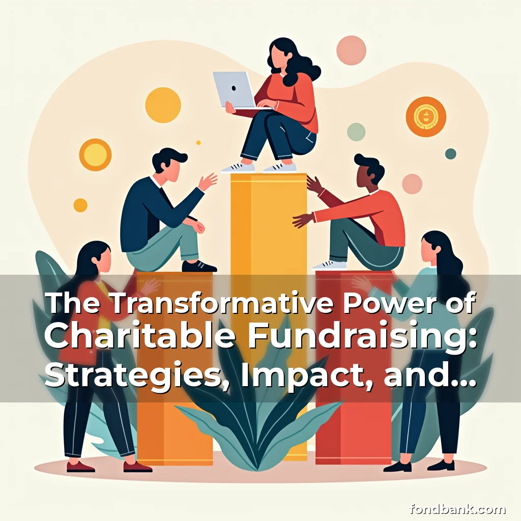 Artistic representation for The Transformative Power of Charitable Fundraising: Strategies, Impact, and Community Engagement