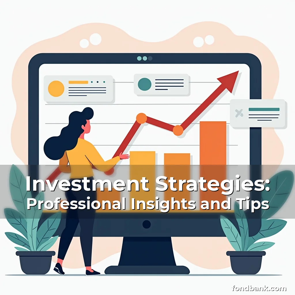 Read more about the article Investment Strategies: Professional Insights and Tips